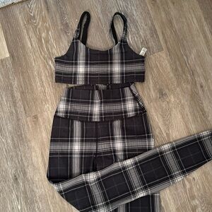 Plaid Alo Set